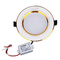 AC 85-265 ولت IP54 LED سطح پایین نور فرورفته نصب شده برای خانه ها