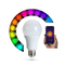 E27 E26 B22 9W هوشمند WIFI RGB LED لامپ کم نور مواد آلومینیومی