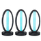 لامپ میکروب کش UVC قابل حمل RoHS حالت دکمه ای دستی برای خانه