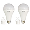 E27 لامپ LED قابل شارژ اضطراری مواد پلاستیکی فوق قابل حمل