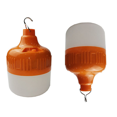 لامپ پلاستیکی قابل شارژ اضطراری CCT 6000K ABS بسیار سبک سازگار با محیط زیست