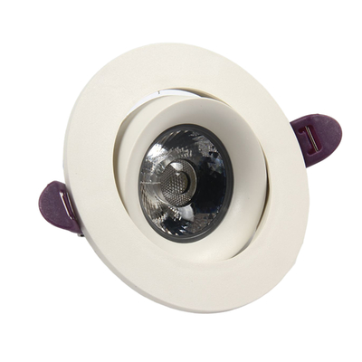 Ip65 Cob نسوز LED Downlight فرورفته 5W 7W 12W 18W CRI 80